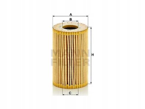 Filtr oleju MANN-FILTER HU 7008 z