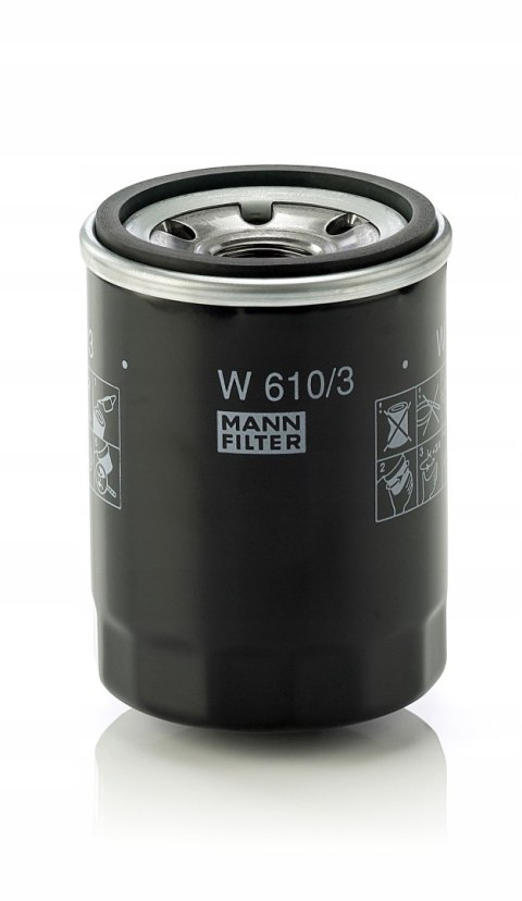 Filtr oleju MANN-FILTER W 610/3