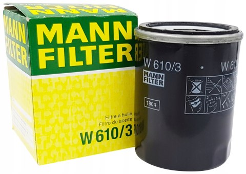 Filtr oleju MANN-FILTER W 610/3