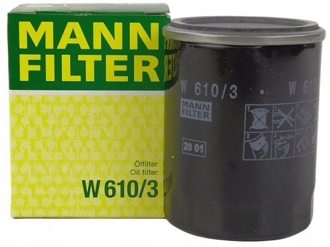 Filtr oleju MANN-FILTER W 610/3