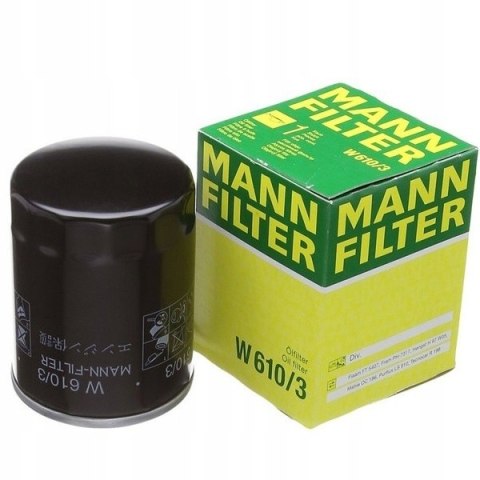 Filtr oleju MANN-FILTER W 610/3