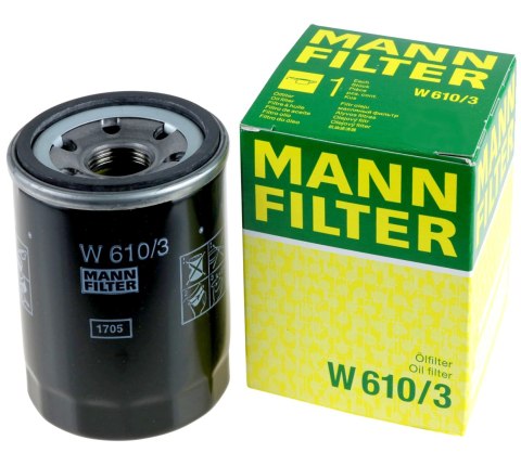 Filtr oleju MANN-FILTER W 610/3