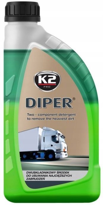 K2 DIPER DWUSKŁADNIKOWA PIANA AKTYWNA DO MYJKI 1kg
