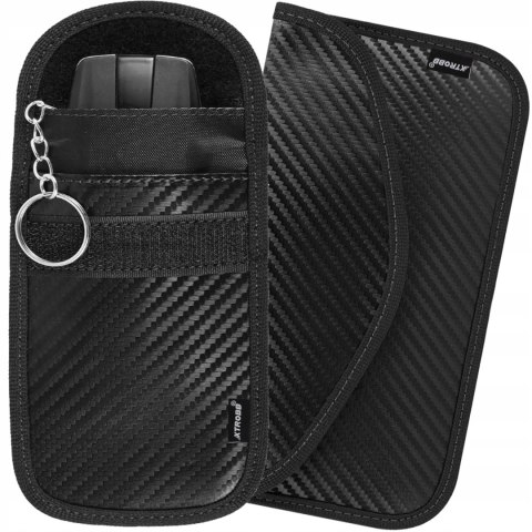 POKROWIEC KEYLESS ETUI NA KLUCZYK KLUCZYKI X2 BLOKADA SYGNAŁU ZESTAW