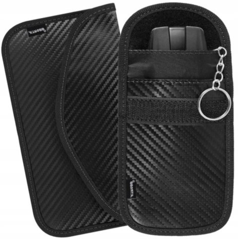 POKROWIEC KEYLESS ETUI NA KLUCZYK KLUCZYKI X2 BLOKADA SYGNAŁU ZESTAW