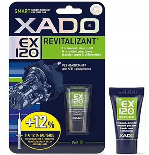 XADO EX120 DO SKRZYŃ MOSTÓW REDUKTORÓW Regenerator XADO EX120 DO SKRZYŃ MOSTÓW REDUKTORÓW Regenerator