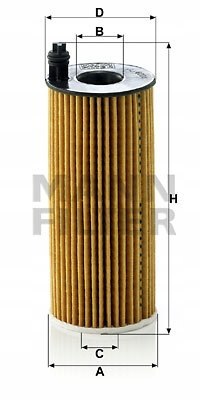 Filtr oleju MANN-FILTER HU 6004 x