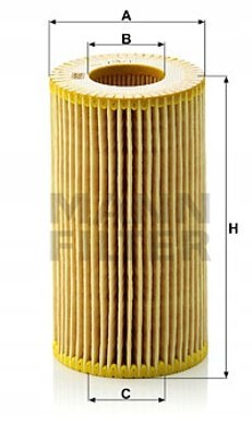 Filtr oleju MANN-FILTER HU 718/1 n