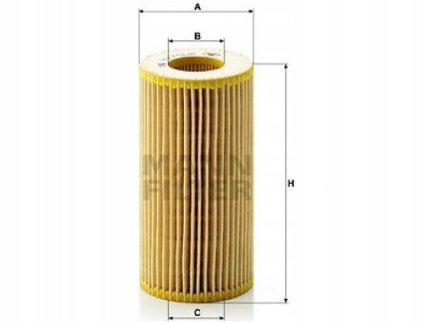 Filtr oleju MANN-FILTER HU 719/8 x