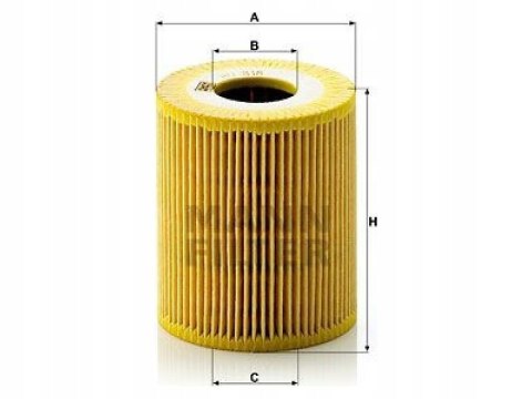 Filtr oleju MANN-FILTER HU 818 x