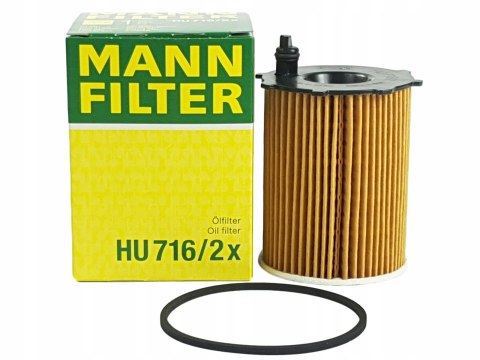 Filtr oleju MANN-FILTER HU716/2x