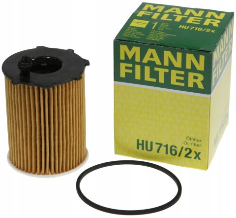Filtr oleju MANN-FILTER HU716/2x