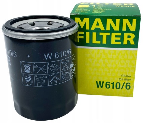 Filtr oleju MANN-FILTER W 610/6
