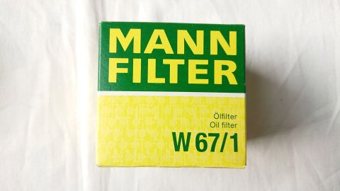 Filtr oleju MANN-FILTER W 67/1