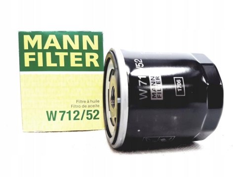 Filtr oleju MANN-FILTER W 712/52