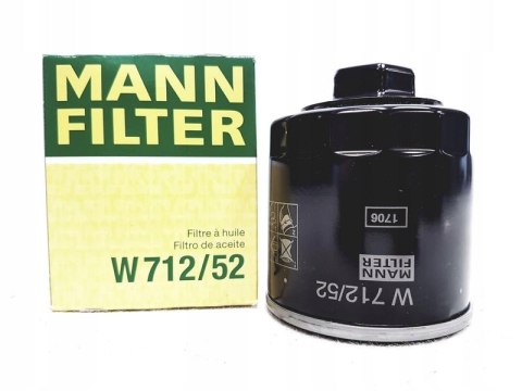 Filtr oleju MANN-FILTER W 712/52