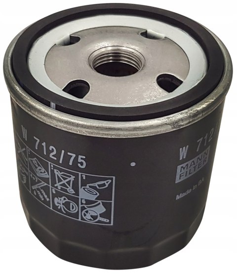 Filtr oleju MANN-FILTER W 712/75