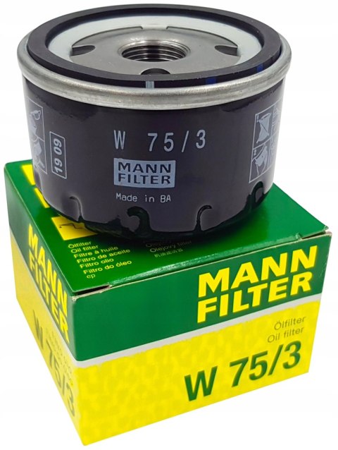 Filtr oleju MANN-FILTER W 75/3