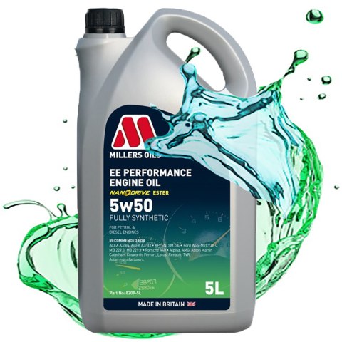 OLEJ SILNIKOWY SYNTETYCZNY MILLERS EE PERFORMANCE 5W50 ESTRY NANO 5L OLEJ SILNIKOWY SYNTETYCZNY MILLERS EE PERFORMANCE 5W50 ESTRY NANO 5L