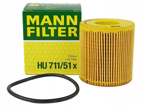 Filtr oleju MANN-FILTER HU711/51 x