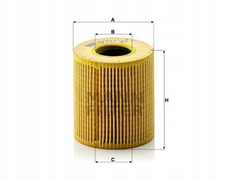 Filtr oleju MANN-FILTER HU711/51 x