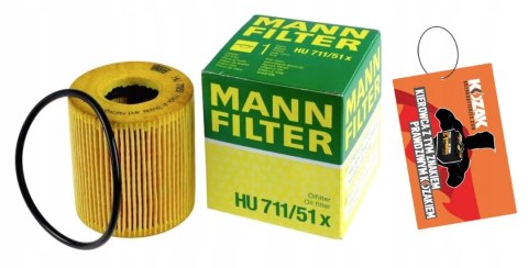 Filtr oleju MANN-FILTER HU711/51 x