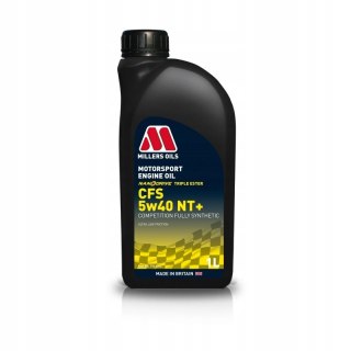 OLEJ SILNIKOWY SYNETYCZNY ESTRY MOTORSPORT MILLERS OILS CFS 5w40 NT+ 1L