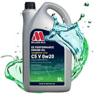 OLEJ SILNIKOWY SYNTETYCZNY MILLERS EE PERFORMANCE V 0W20 508 509 ESTRY 5L