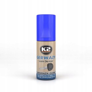 Odmrażacz do zamków K2 GERWAZY 50 ML