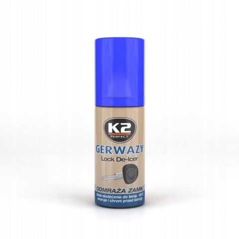 Odmrażacz do zamków K2 GERWAZY 50 ML