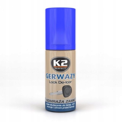 Odmrażacz do zamków K2 GERWAZY 50 ML