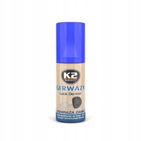 Odmrażacz do zamków K2 GERWAZY 50 ML