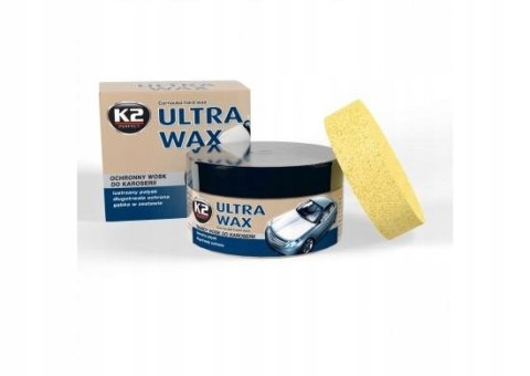 Wosk błysk i ochrona lakieru K2 ULTRA WAX 250g Wosk błysk i ochrona lakieru K2 ULTRA WAX 250g