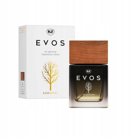 ZAPACH SAMOCHODOWY PERFUMY DO SAMOCHODU SYTYLOWY FLAKON K2 EVOS SAMURAI ZAPACH SAMOCHODOWY PERFUMY DO SAMOCHODU SYTYLOWY FLAKON K2 EVOS SAMURAI