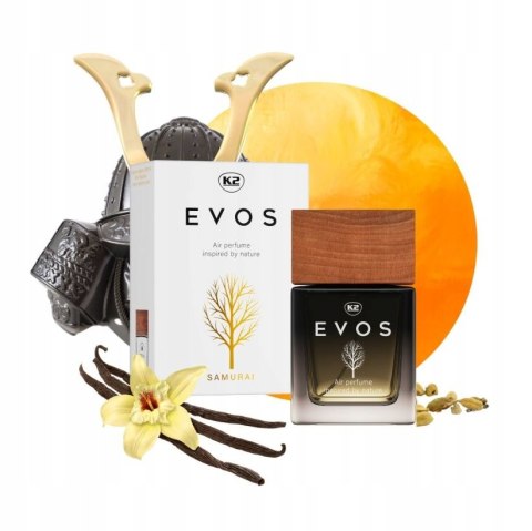 ZAPACH SAMOCHODOWY PERFUMY DO SAMOCHODU SYTYLOWY FLAKON K2 EVOS SAMURAI ZAPACH SAMOCHODOWY PERFUMY DO SAMOCHODU SYTYLOWY FLAKON K2 EVOS SAMURAI