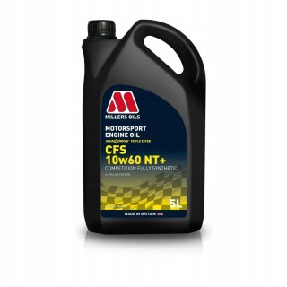 OLEJ SILNIKOWY SYNTETYCZNY ESTRY MOTORSPORT MILLERS OILS CFS 10w60 NT+ 5L
