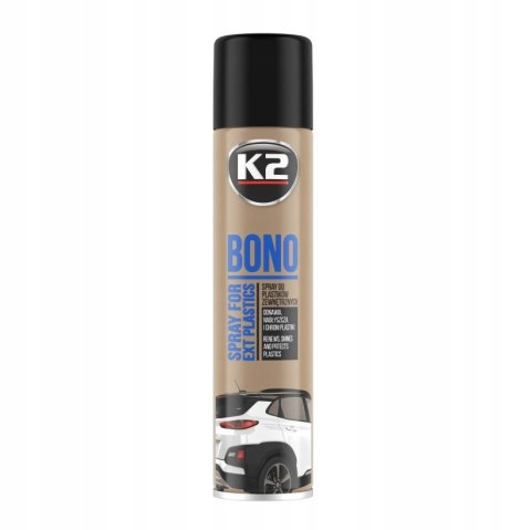 Odnawia,nabłyszcza i chroni plastiki K2 BONO 300ml Odnawia,nabłyszcza i chroni plastiki K2 BONO 300ml