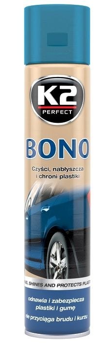 Odnawia,nabłyszcza i chroni plastiki K2 BONO 300ml Odnawia,nabłyszcza i chroni plastiki K2 BONO 300ml