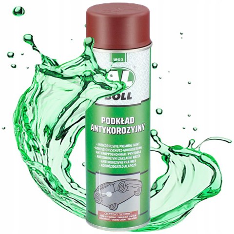 PODKŁAD ANTYKOROZYJNY UNIWERSALNY ODPORNY SPRAY CZERWONY BOLL 500ml PODKŁAD ANTYKOROZYJNY UNIWERSALNY ODPORNY SPRAY CZERWONY BOLL 500ml