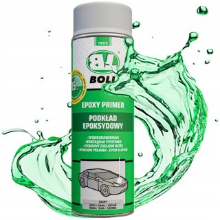 PODKŁAD EPOKSYDOWY FARBA ANTYKOROZYJNA NA BLACHĘ LAKIER RDZA BOLL SPRAY 500