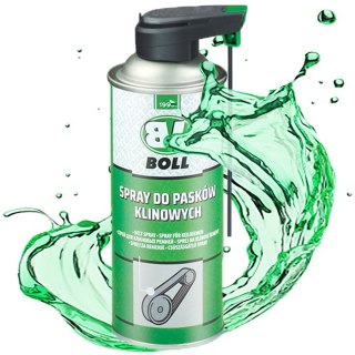 ŚRODEK DO KONSERWACJI PASKÓW KLINOWYCH PRZECIW PISZCZENIU I ŚLIZGANIU BOLL