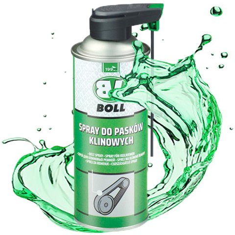 ŚRODEK DO KONSERWACJI PASKÓW KLINOWYCH PRZECIW PISZCZENIU I ŚLIZGANIU BOLL ŚRODEK DO KONSERWACJI PASKÓW KLINOWYCH PRZECIW PISZCZENIU I ŚLIZGANIU BOLL