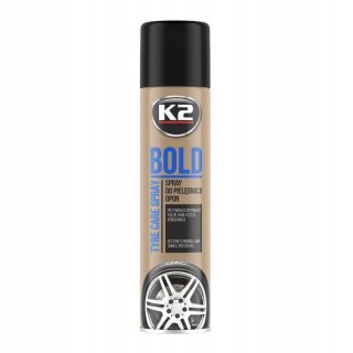 Spray do nabłyszczania i pielęgnacji opon K2 Bold