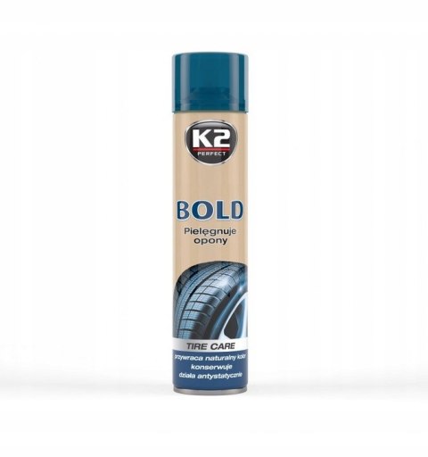 Spray do nabłyszczania i pielęgnacji opon K2 Bold Spray do nabłyszczania i pielęgnacji opon K2 Bold