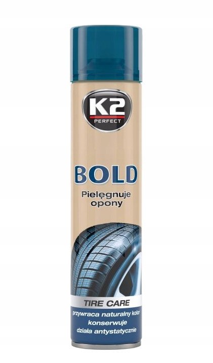 Spray do nabłyszczania i pielęgnacji opon K2 Bold Spray do nabłyszczania i pielęgnacji opon K2 Bold