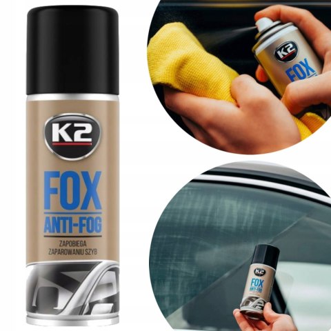 Zapobiega parowaniu szyb K2 Fox 150ml