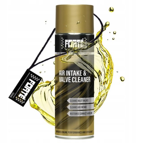 FORTE AIR INTAKE & VALVE CLEANER BENZYNA DIESEL CZYŚCI ZAWORY Z NAGARU