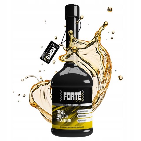 FORTE DIESEL INJECTOR TREATMENT CZYŚCI REGENERUJE WTRYSKI WTRYSKIWACZE ON