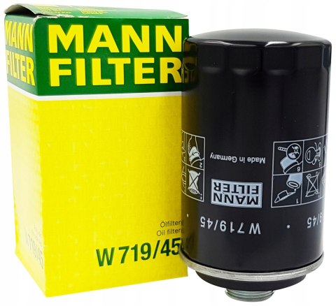 Filtr oleju Mann Filter W 719/45 VW Audi