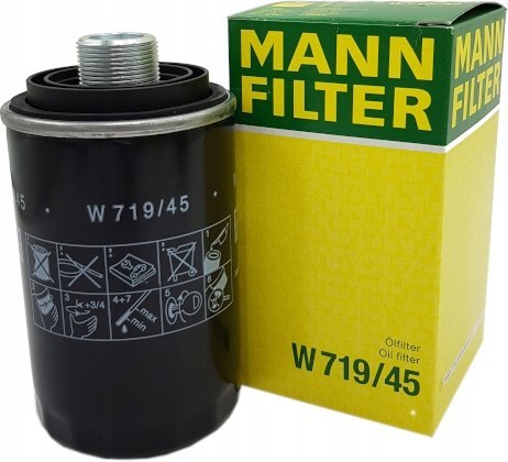 Filtr oleju Mann Filter W 719/45 VW Audi